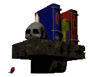 The book on the shelf reads "Carmilla."